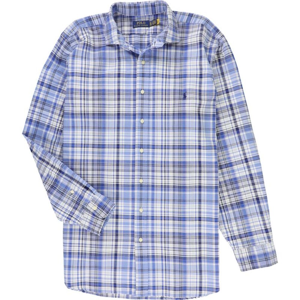 Ralph Lauren Mens Big & Tall Iconic Oxford Button Up Shirt, NWT